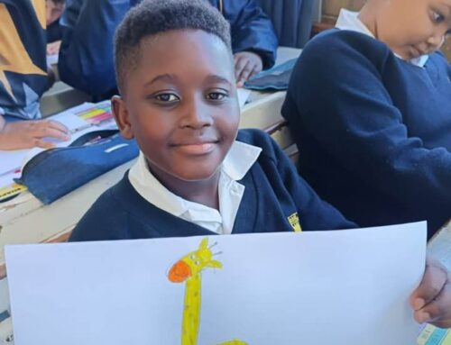 Today at Drawing Club, we turned the letter ‘H’ in…