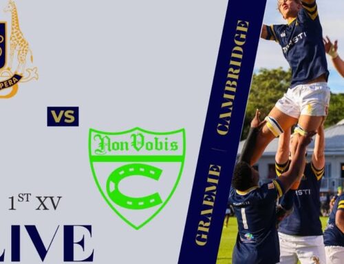 The 1st XV team game will be live-streamed.