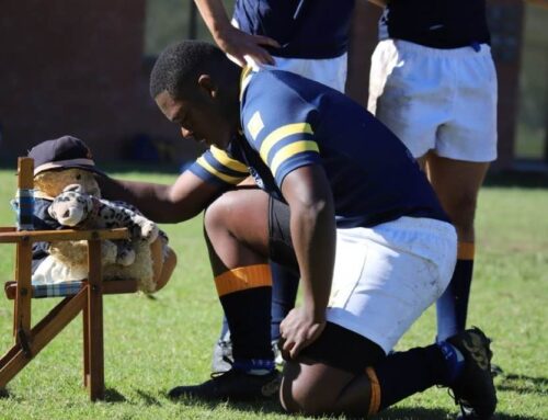 Gorgeous photos of our rugby mascot and the specia…