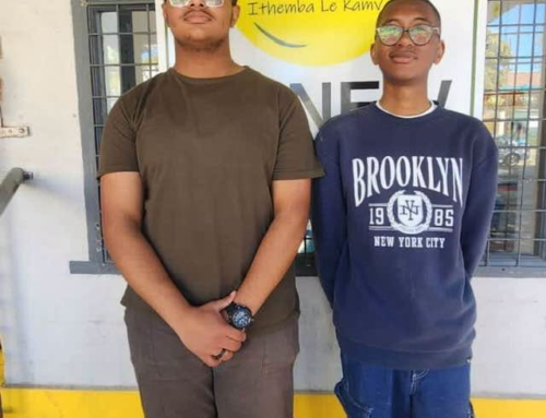 Arsalan Hayat and Molemo Murua from the Community …