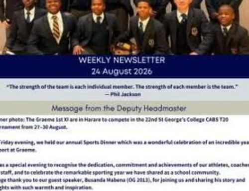 Our school newsletter for the week.