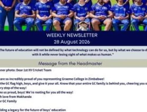 School newsletter for the week: