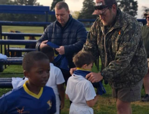 A special jersey handover for our Little Leopard C…