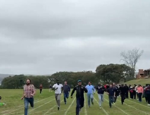 Forget the kids..Athletics Day is where the dads s…