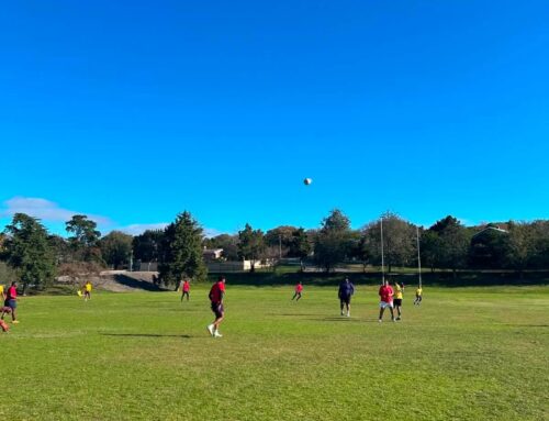 Interhouse soccer got underway yesterday afternoon…