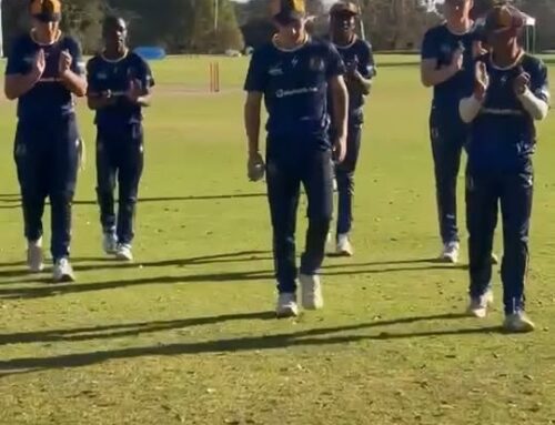 Well done to Kits McConnachie for his bowling figu…