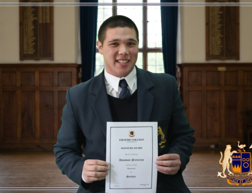 Well done to Donovan Pretorius who received an Hon…
