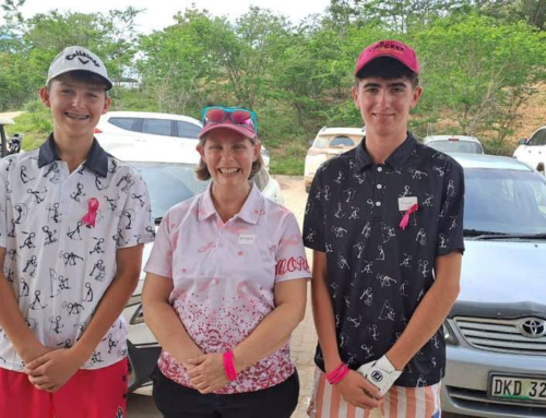 Daniel and Jedd participated in the “Swing in Pink…